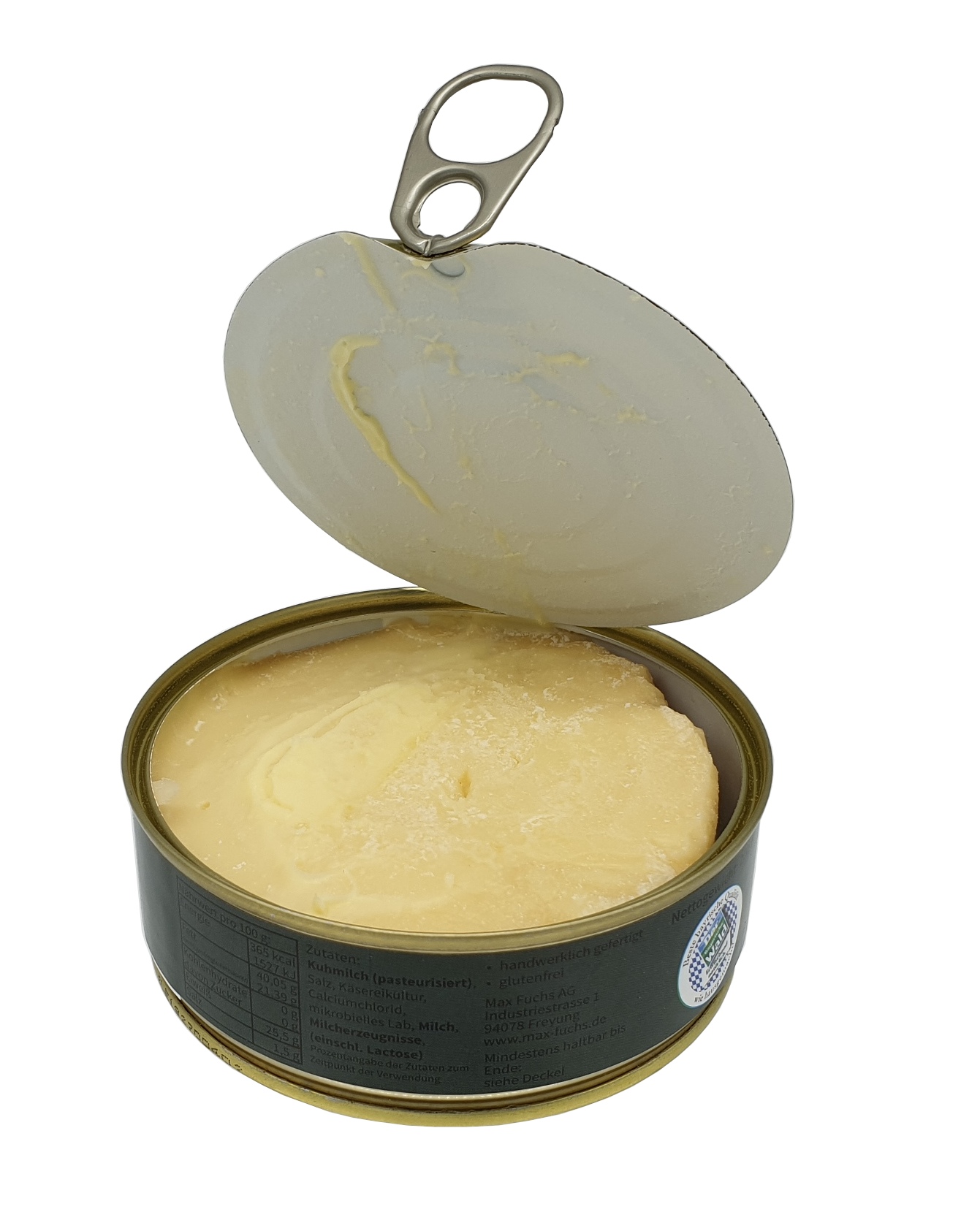 Gouda Vollkonserve, ungekühlt 10 Jahre haltbar, Inhalt