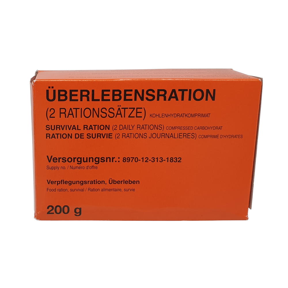 BW Überlebensration - Sehr lange haltbar, Vorderseite 1