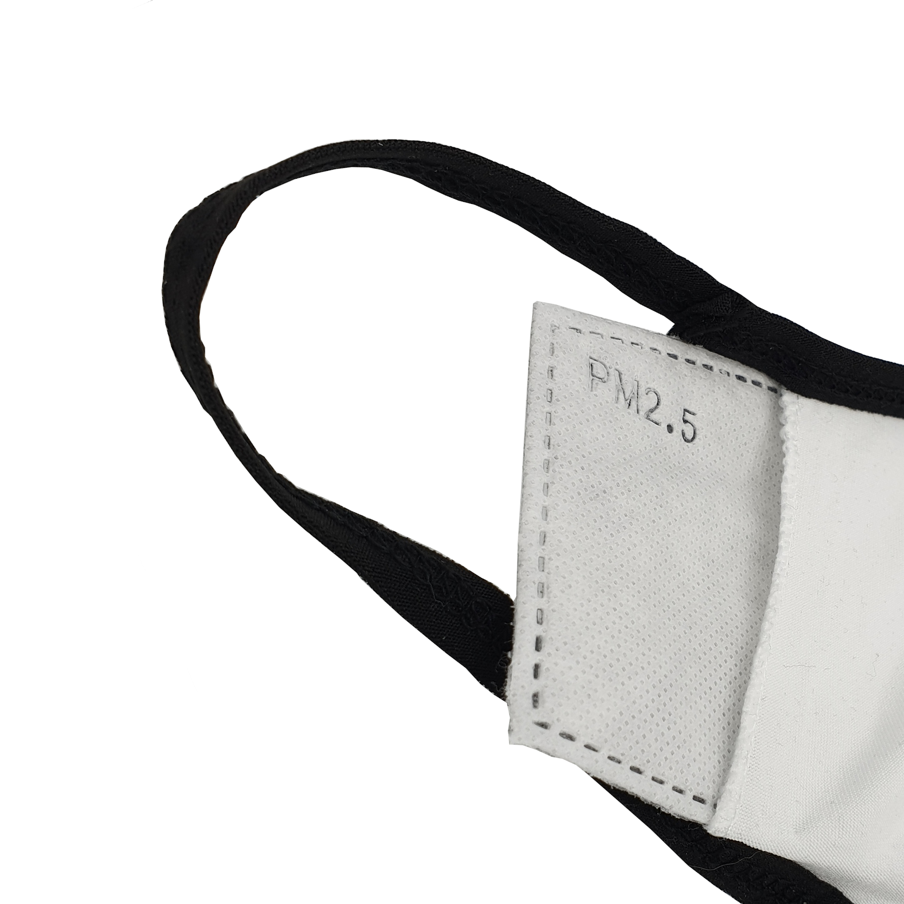 Mund-Nase-Maske Typ II, wiederverwendbar, 2x Aktivkohle-Filter, Filtertasche