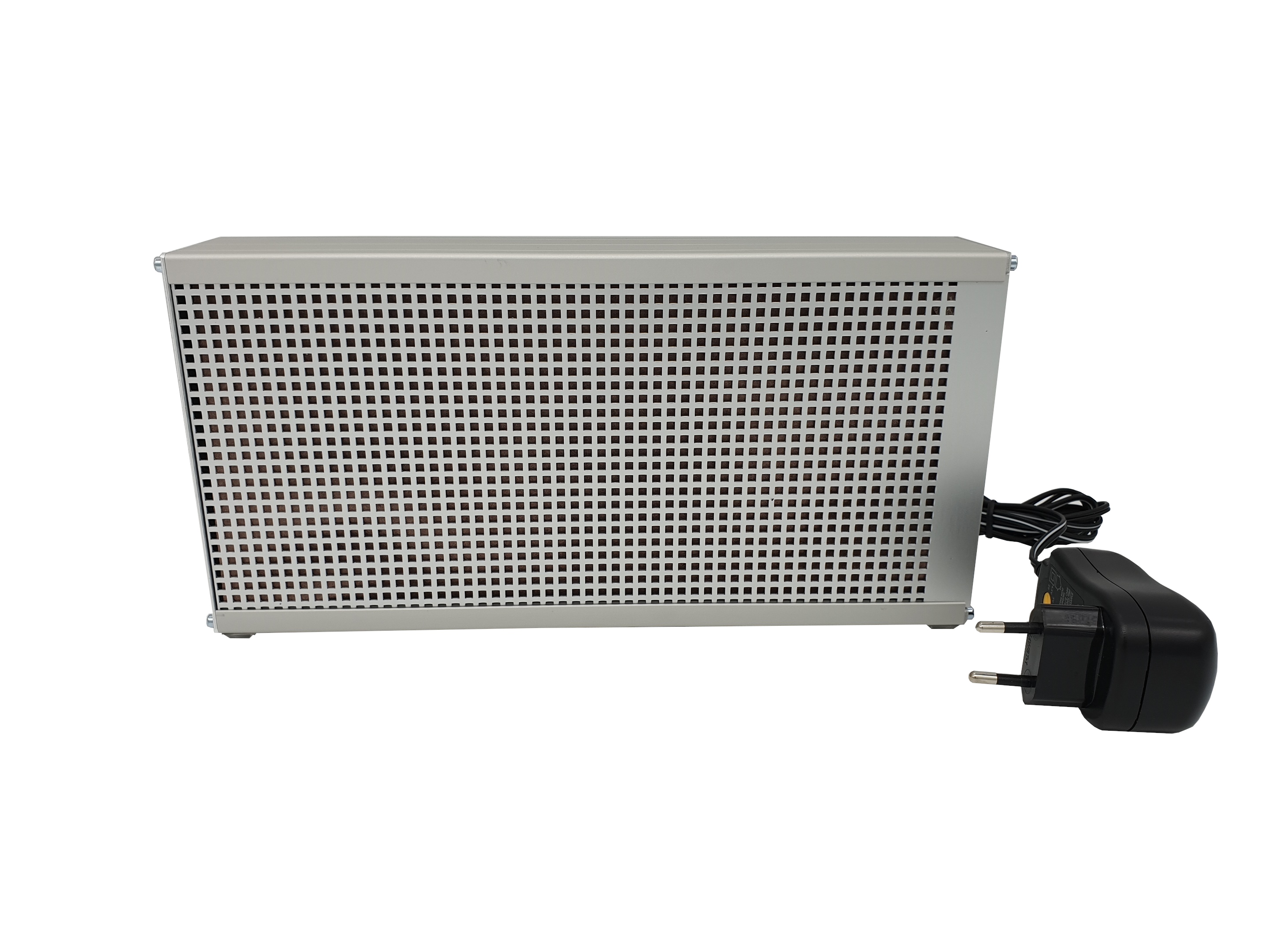 Luftreiniger LR2-M, medizinisch, für Räume bis 25qm, Vorderseite mit Kabel