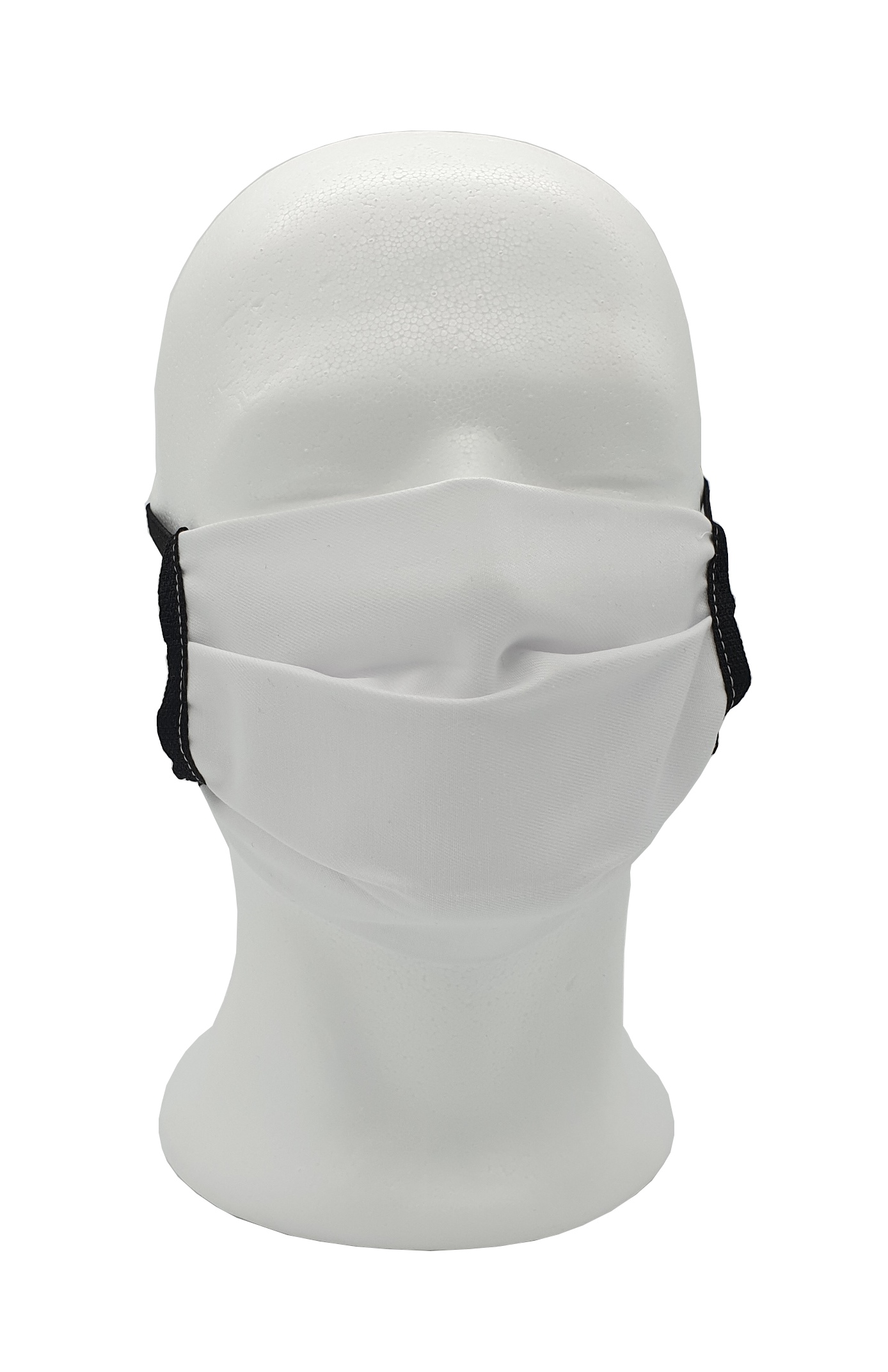 Mehrweg Mund-Nasen-Maske K1, 100% Baumwolle, 2-lagig, Beispiel