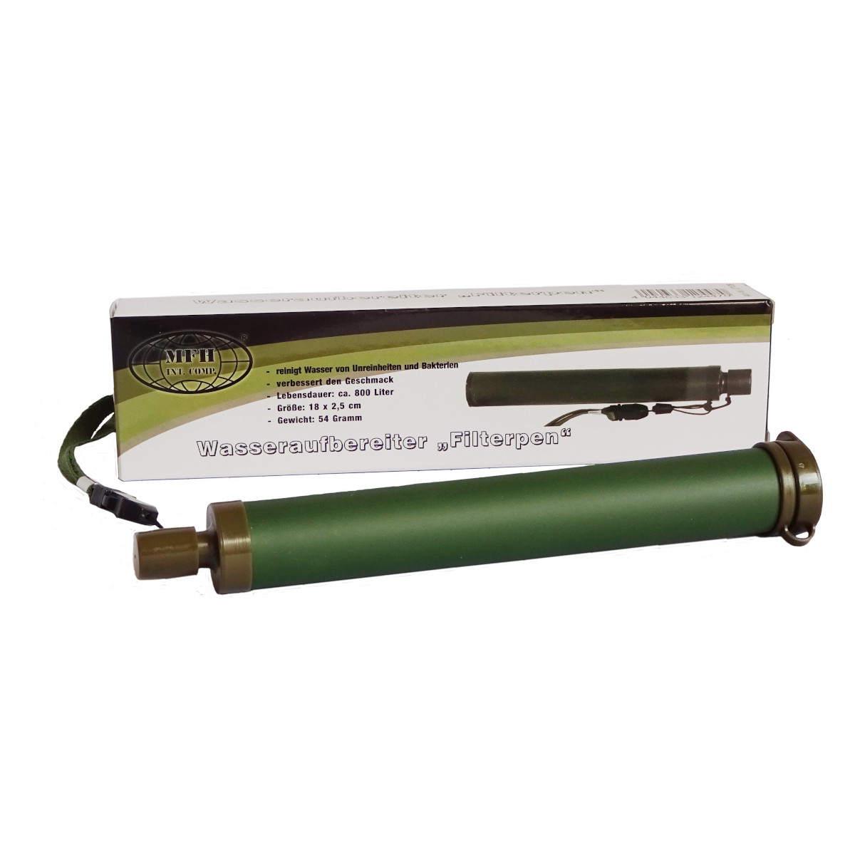 Wasseraufbereiter - Filterpen, bis ca. 800l, Offen 2