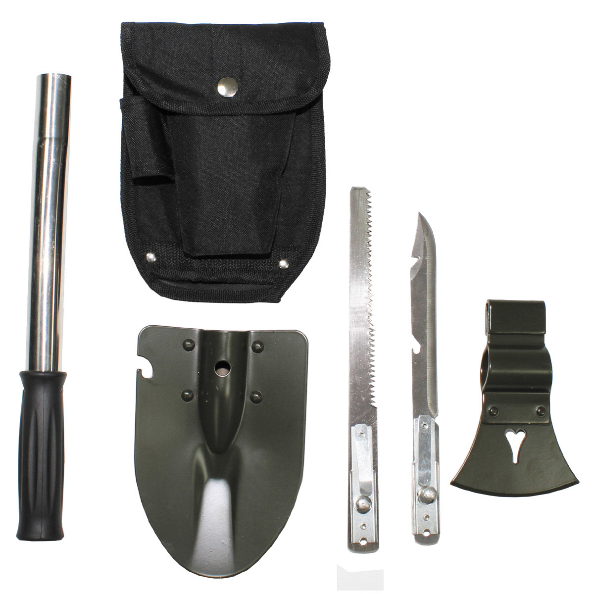 Multifunktionsset, 6 in 1 mit Tragetasche, Werkzeuge