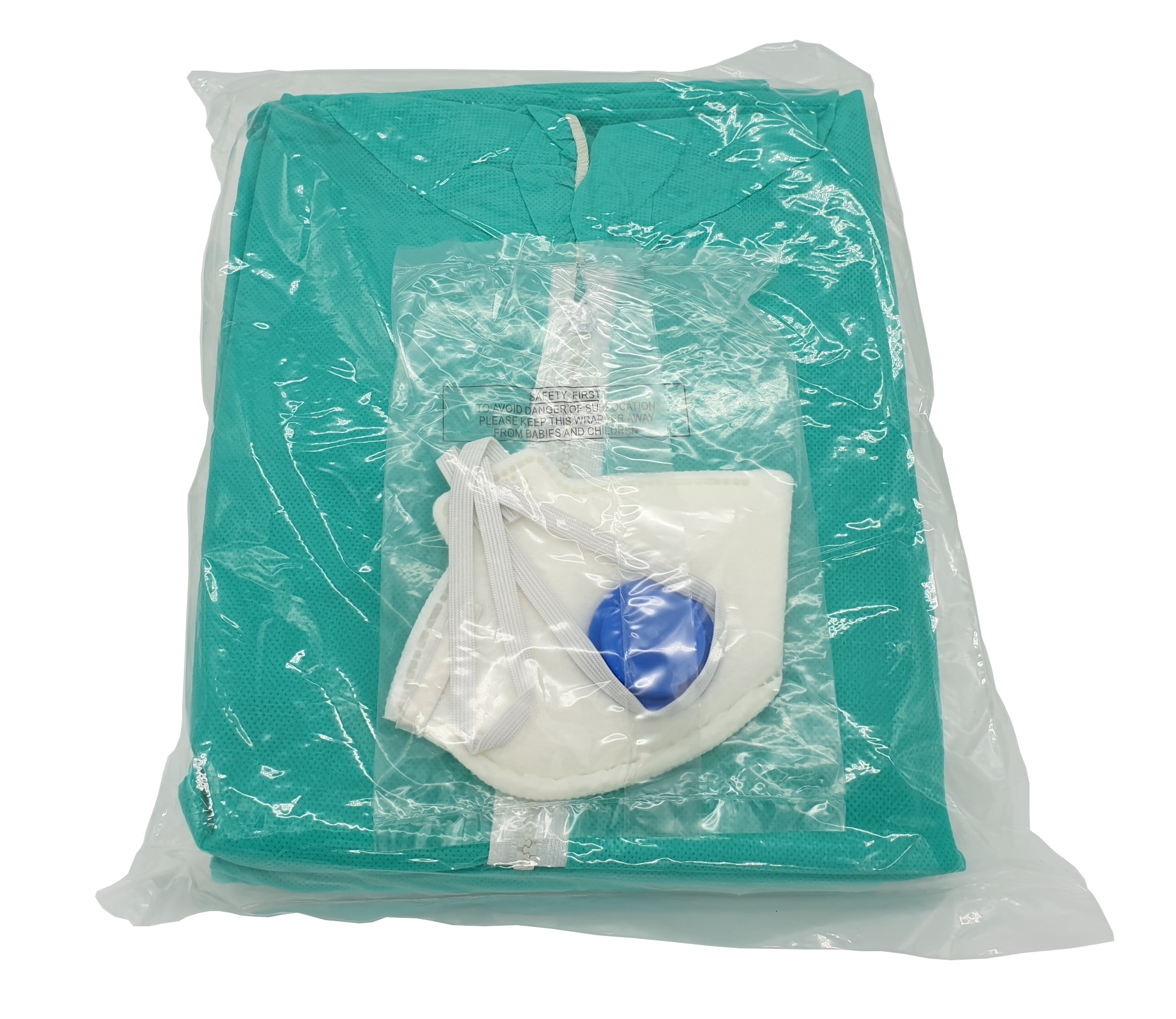 Dräger FFP3 Schutzausrüstung, Größe M, PSA, 10-teilig, Verpackung 2