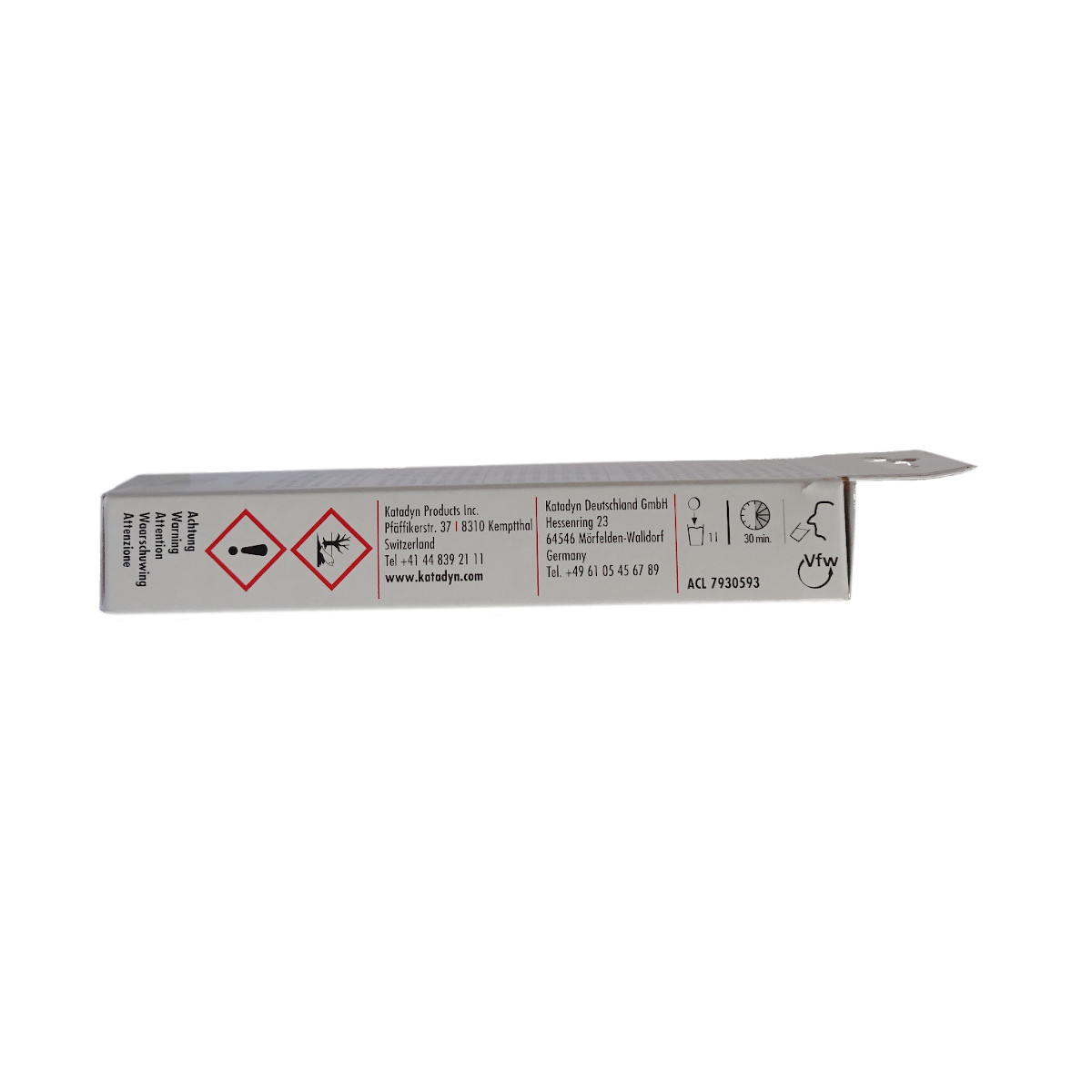Katadyn, "Micropur Forte MF 1T", 50 Tabletten, Seitenansicht 2