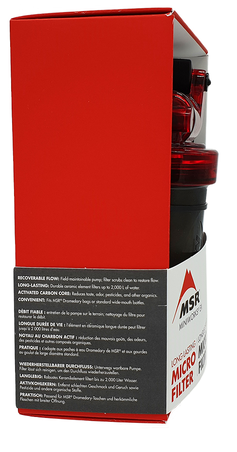 MSR Miniworks EX - Trinkwasserfilter - Verpackung seitlich - 02