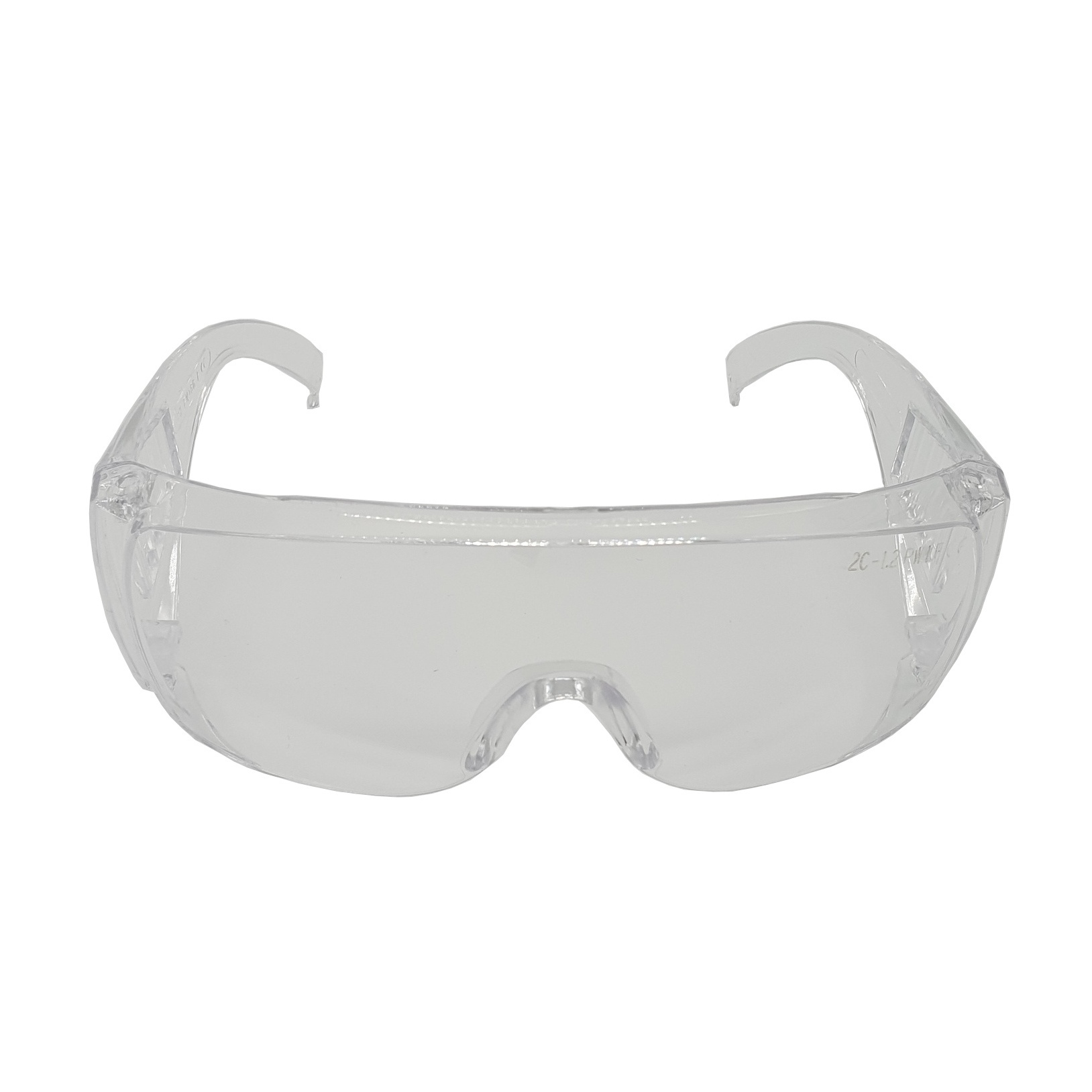 Schutzbrille PW30 CE EN:166, transparent, einzeln verpackt, Vorderseite 2
