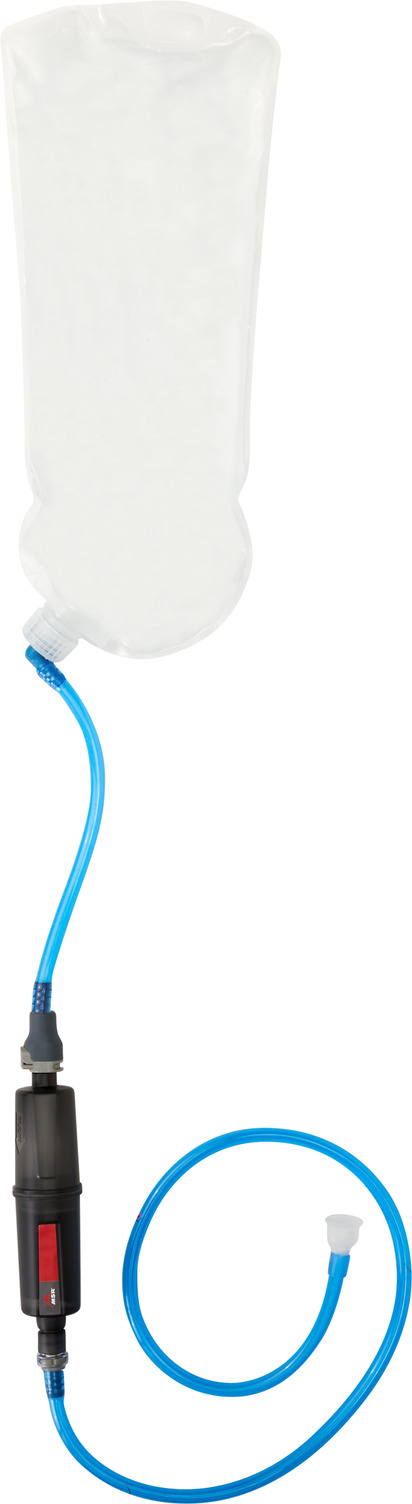 MSR - Emergency Home Wasserfilter-System, Anwendungsbeispiel Wasserbeutel 2