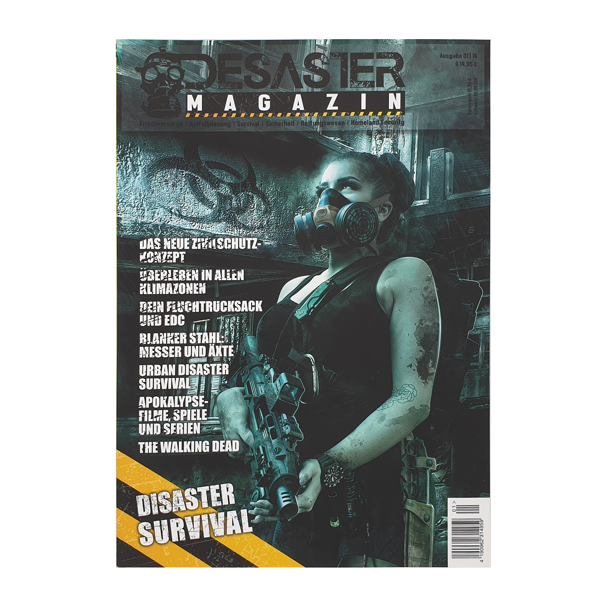 DESASTER MAGAZIN - Pilotausgabe, Cover
