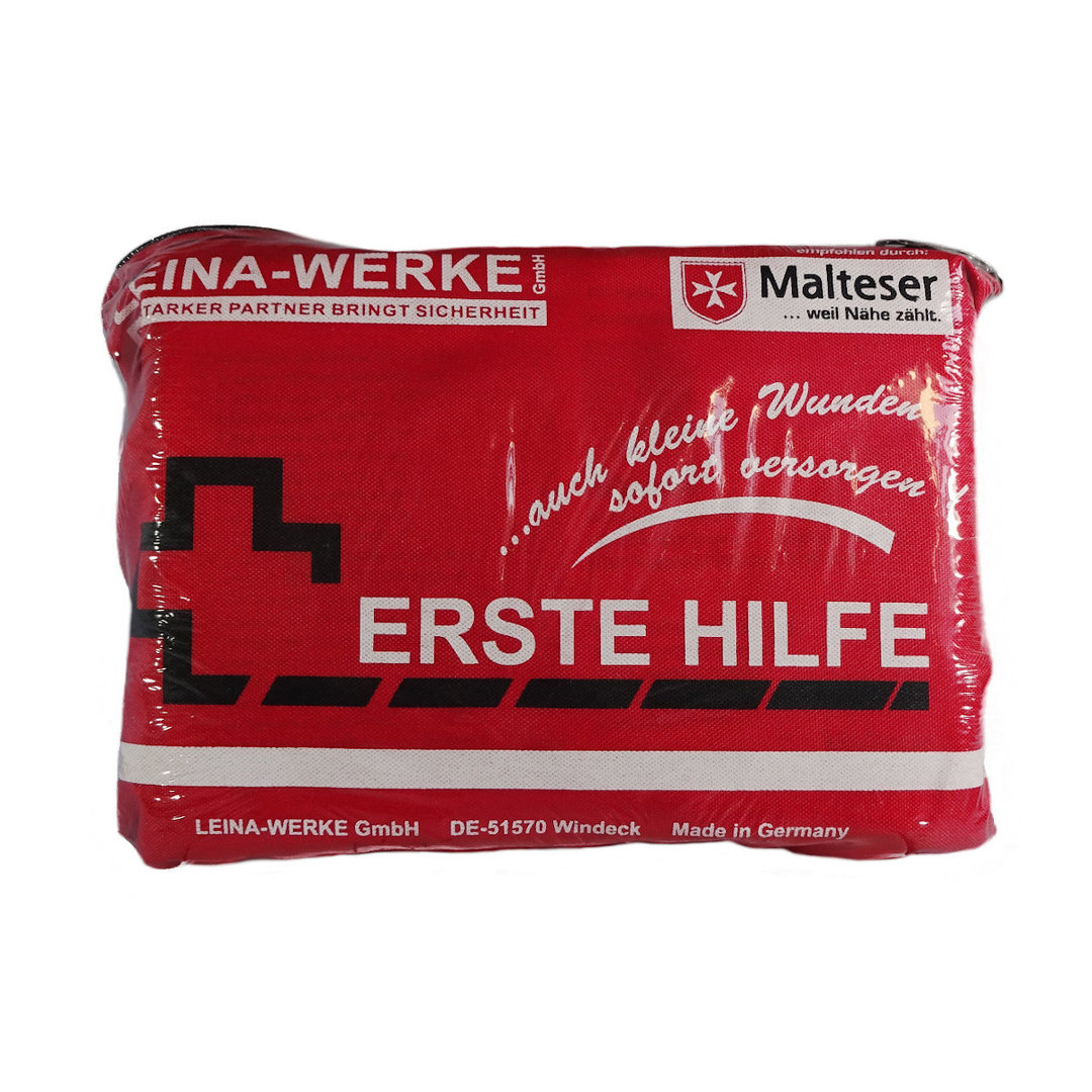 Erste-Hilfe-Set, 24-teilig, Nylon, rot, Verpackung