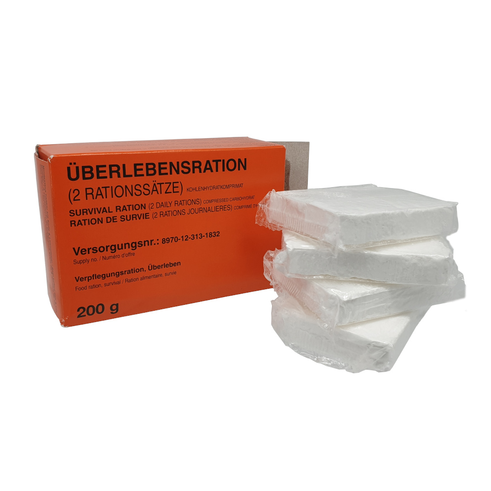 BW Überlebensration - Sehr lange haltbar, Inhalt