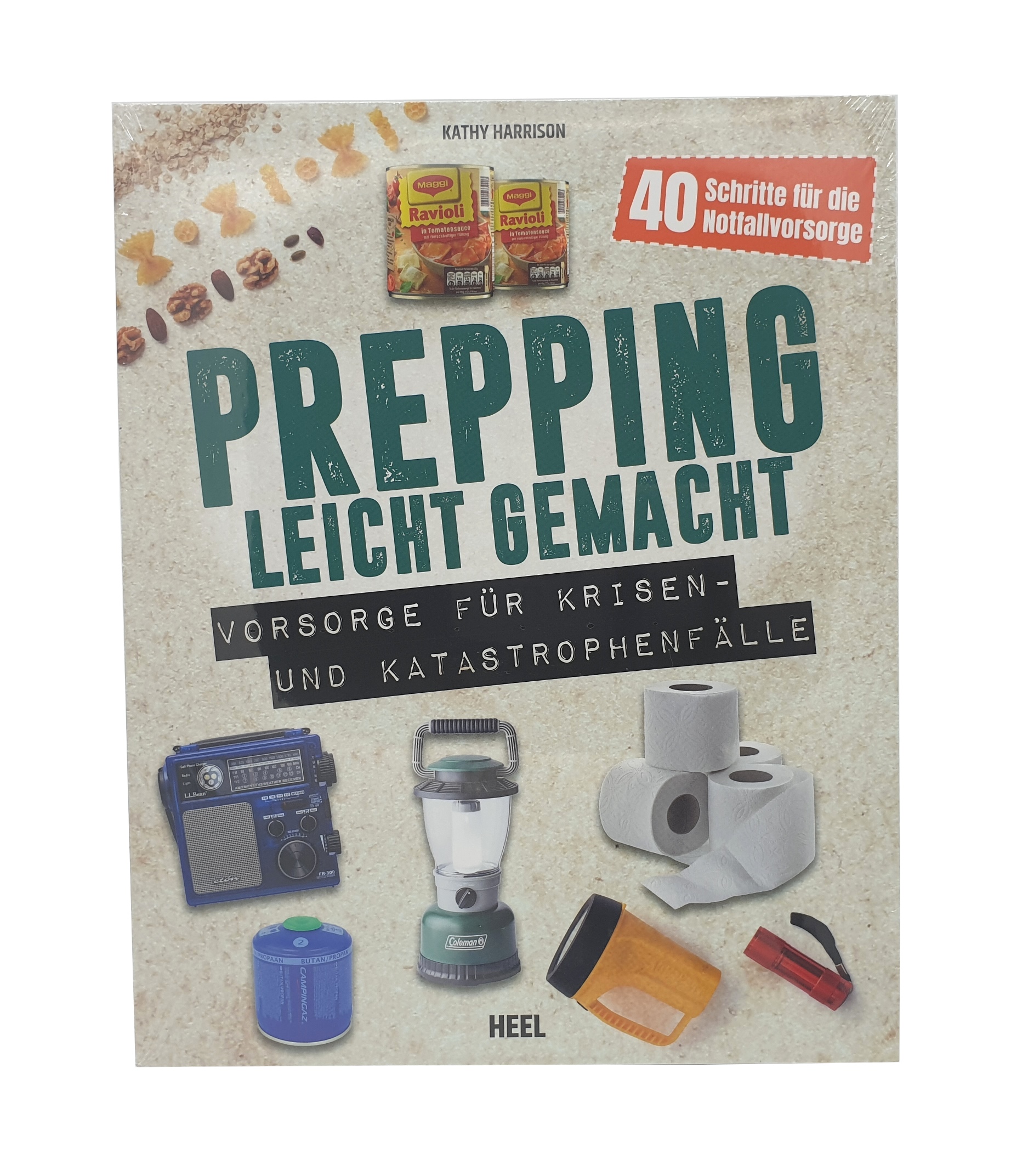 Prepping leicht gemacht - Vorsorge für Krisen- und Katastrophenfälle, Cover, Vorderseite