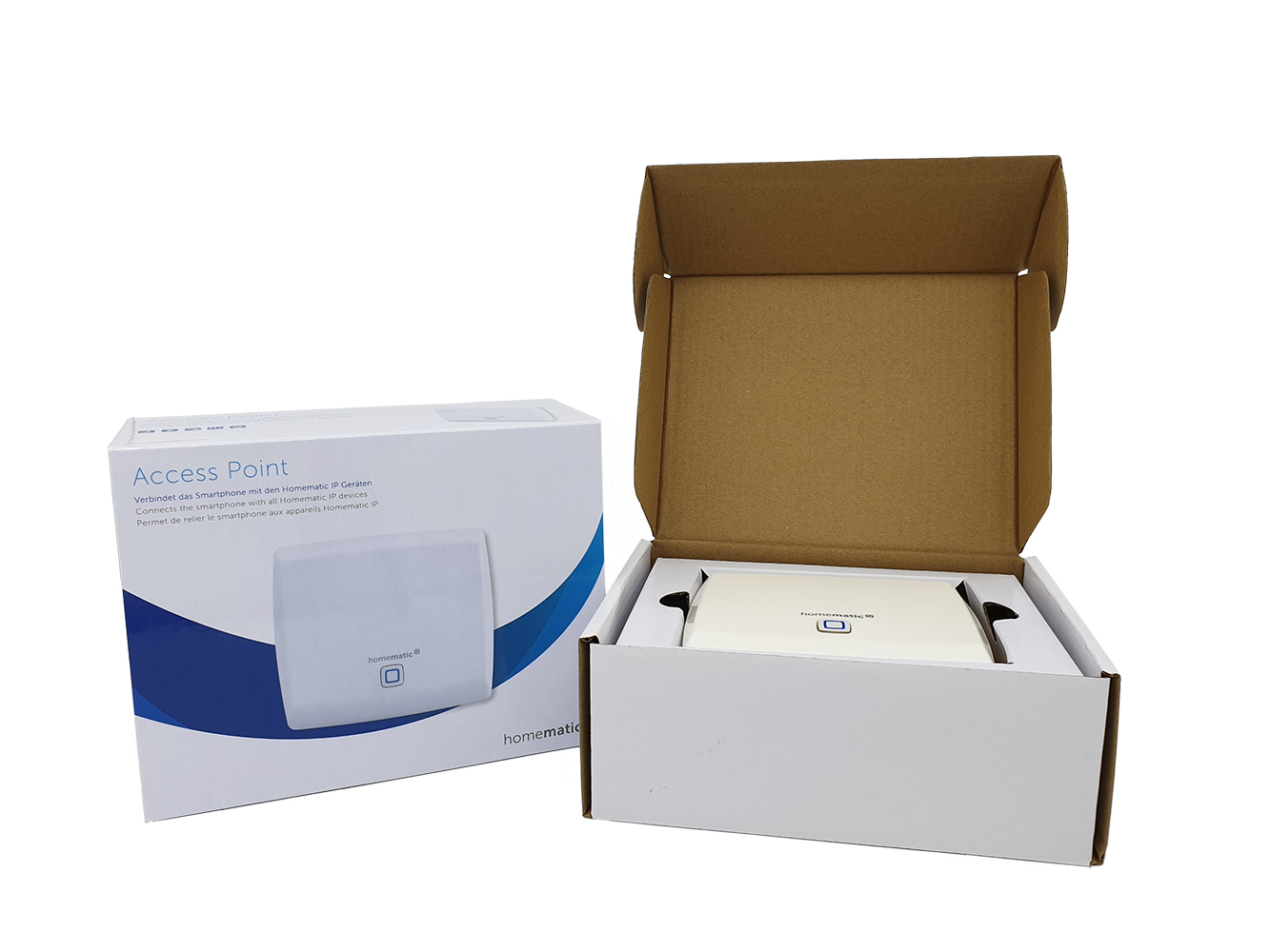 Homematic IP Access Point - Verpackung, Offen
