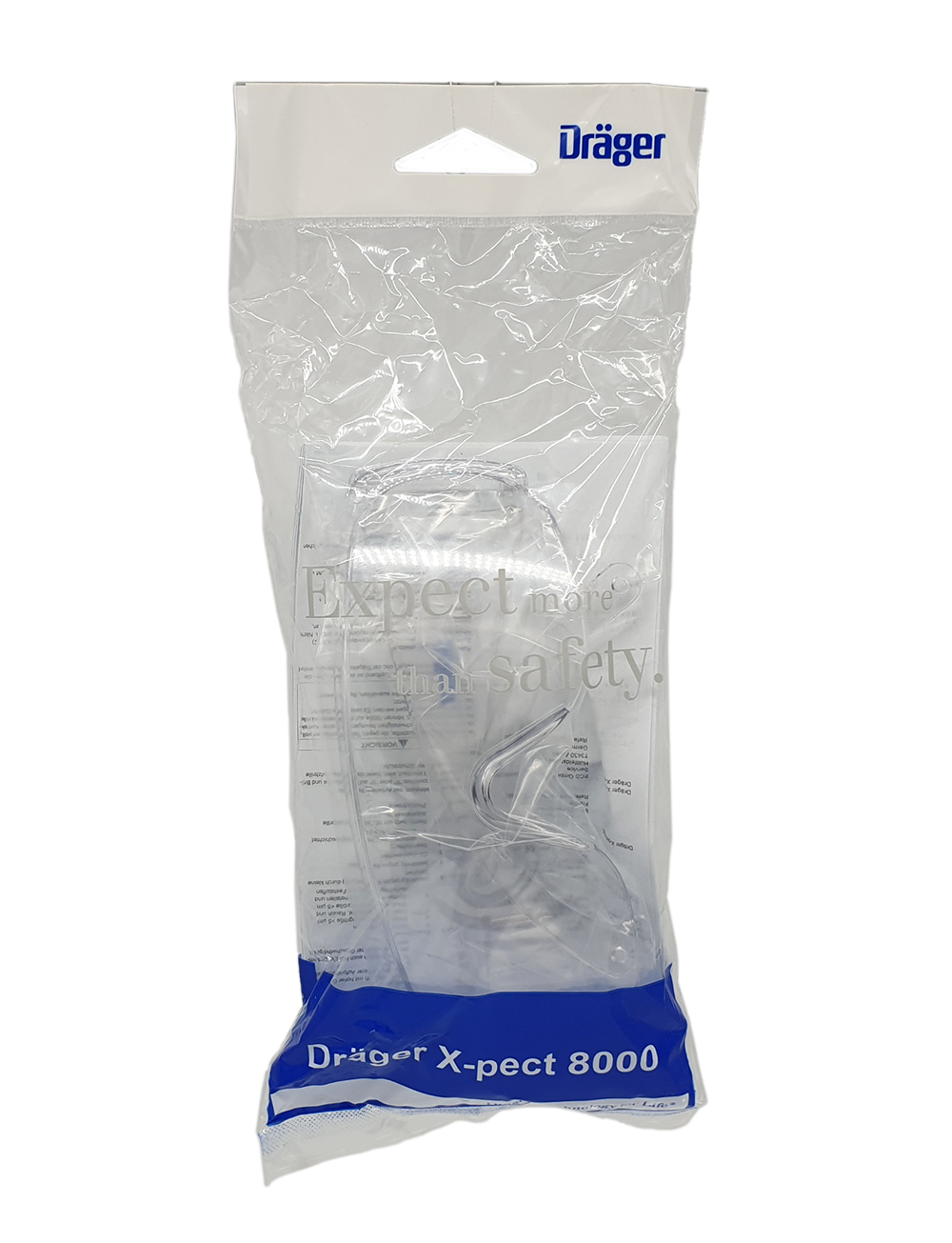 Dräger Schutzbrille, Verpackung, Ansicht vorne