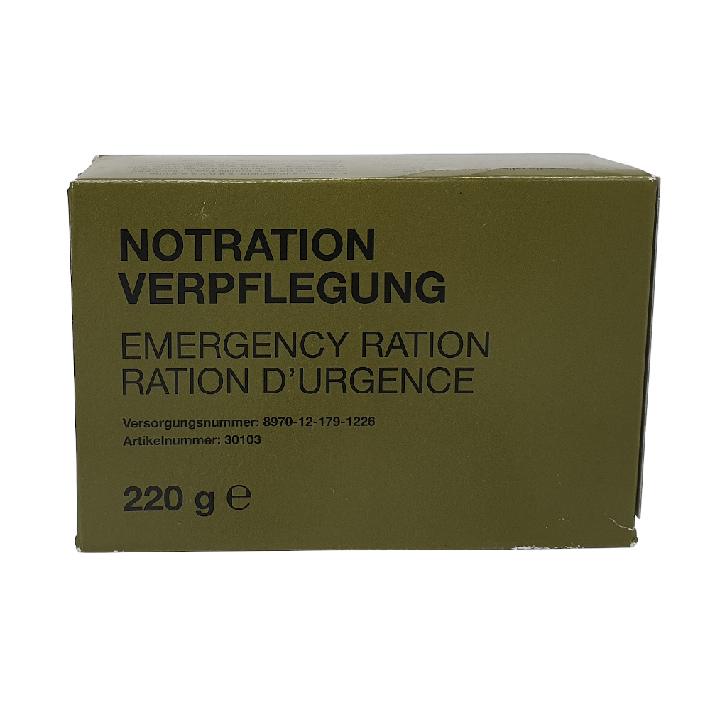 BW Notration-Verpflegung EPA, Vorderseite 1