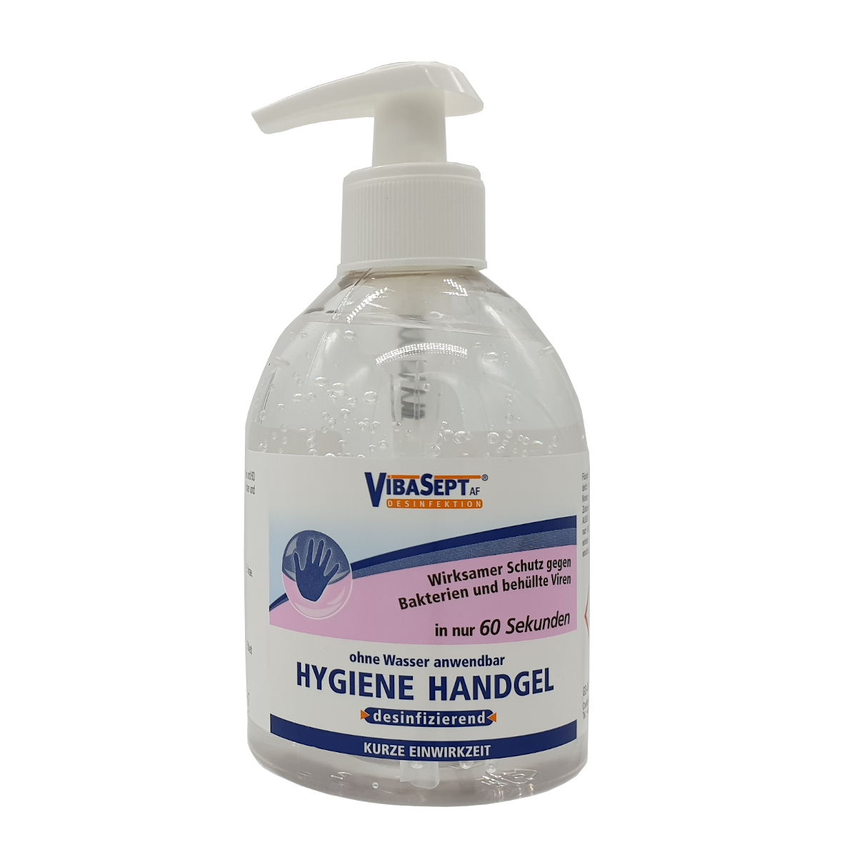 Vibasept Hygiene Handgel, Spender, 300ml, Vorderseite