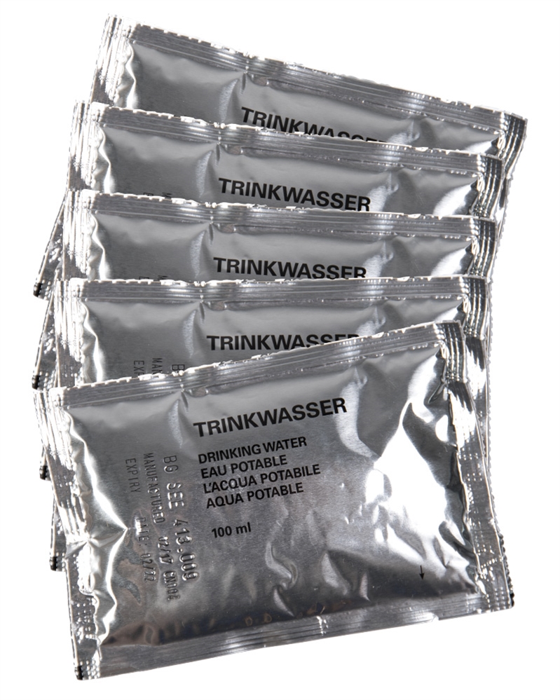 BW Trinkwasser Konserve, 5x100ml, Packungsinhalt