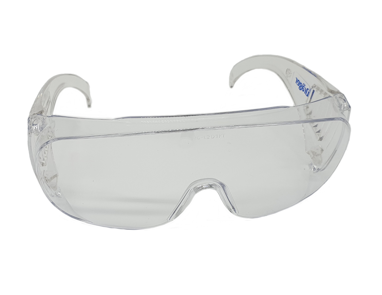 Dräger Schutzbrille, Details, Ansicht vorne