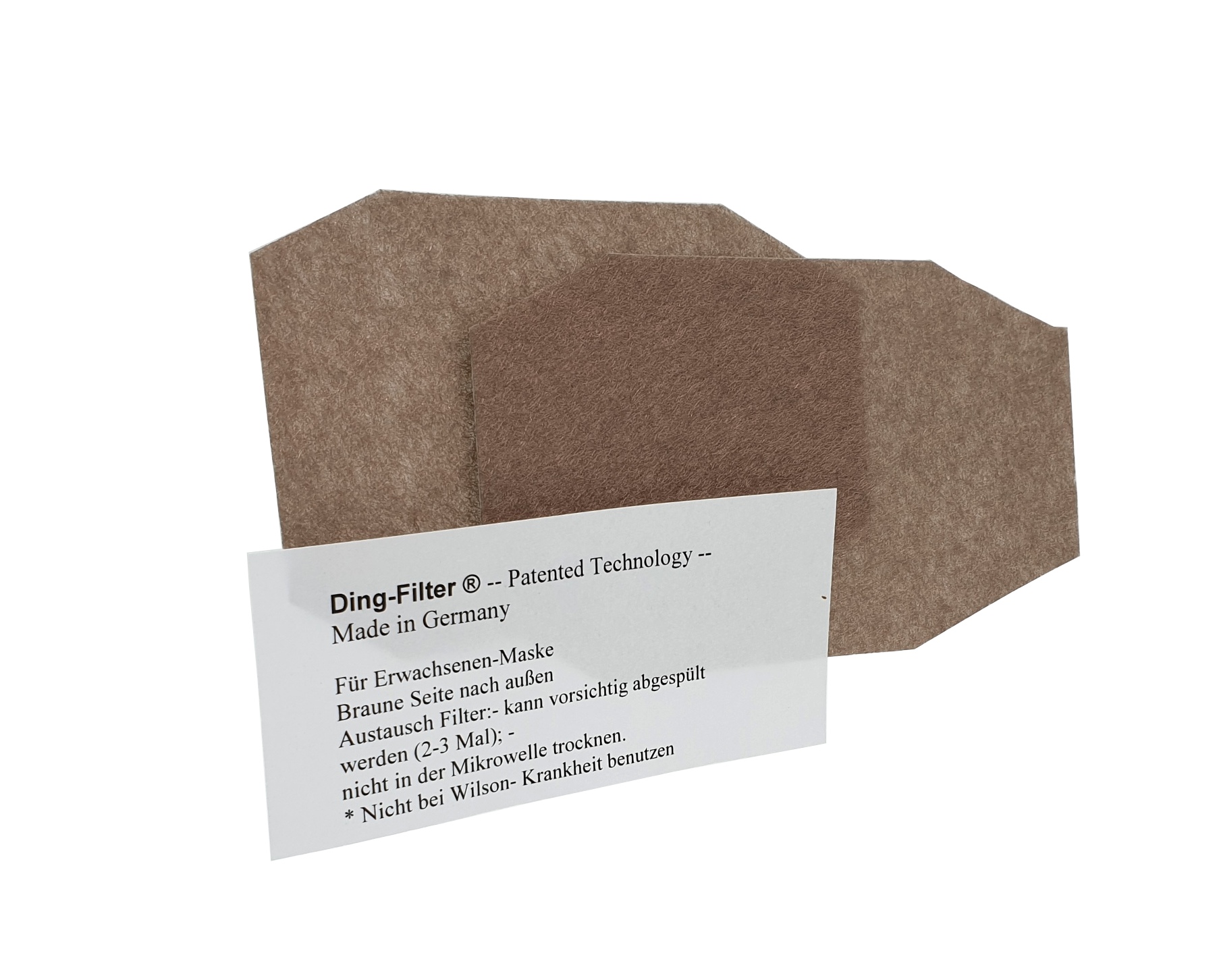 Ersatz Ding-Filter, 2er Pack, Offen